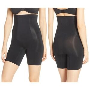 SPANX OnCore High Waist Mid-Thigh Shorts (L)